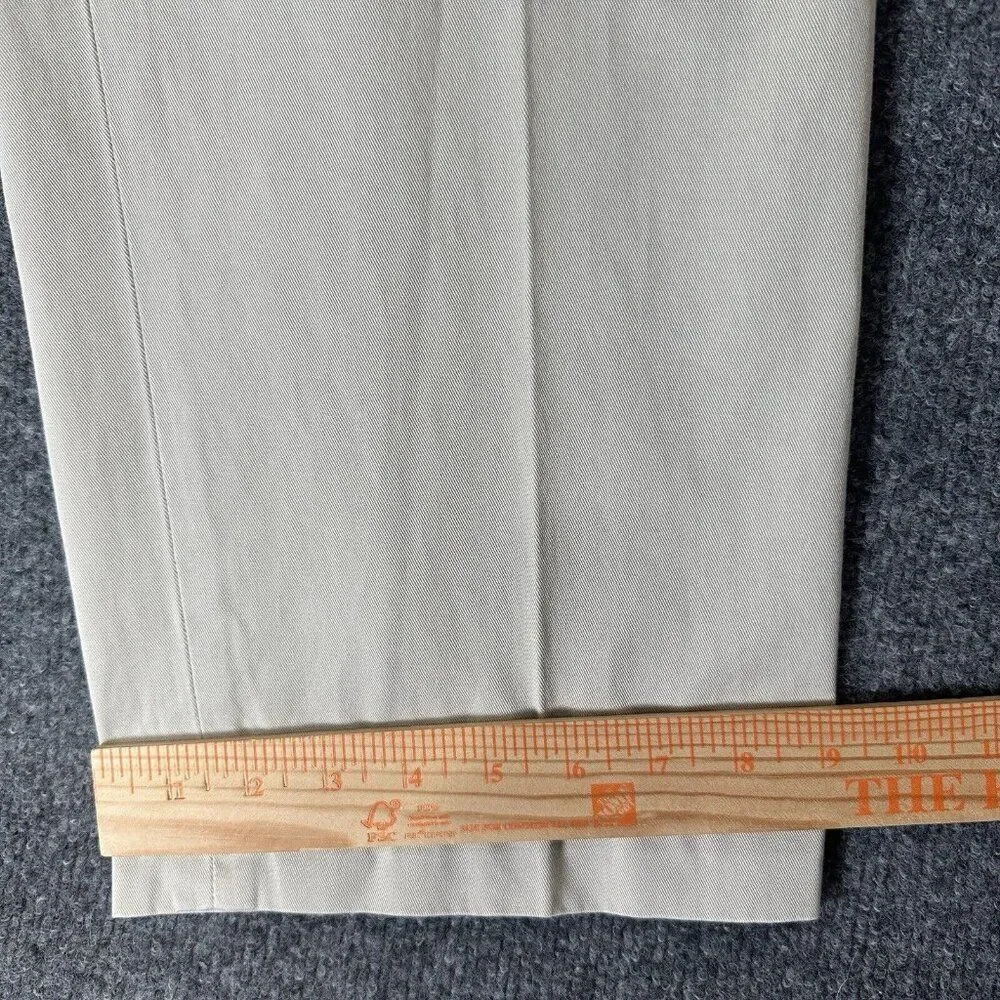 Polo Ralph Lauren Prospect Dress Pant Men 38x30 (37x29) Beige Mid Rise VTG Adult